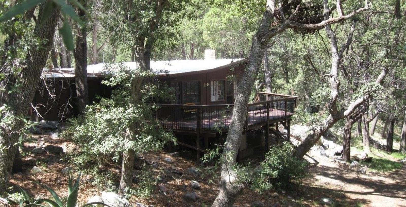 Back porch, Kent Springs Cabin
