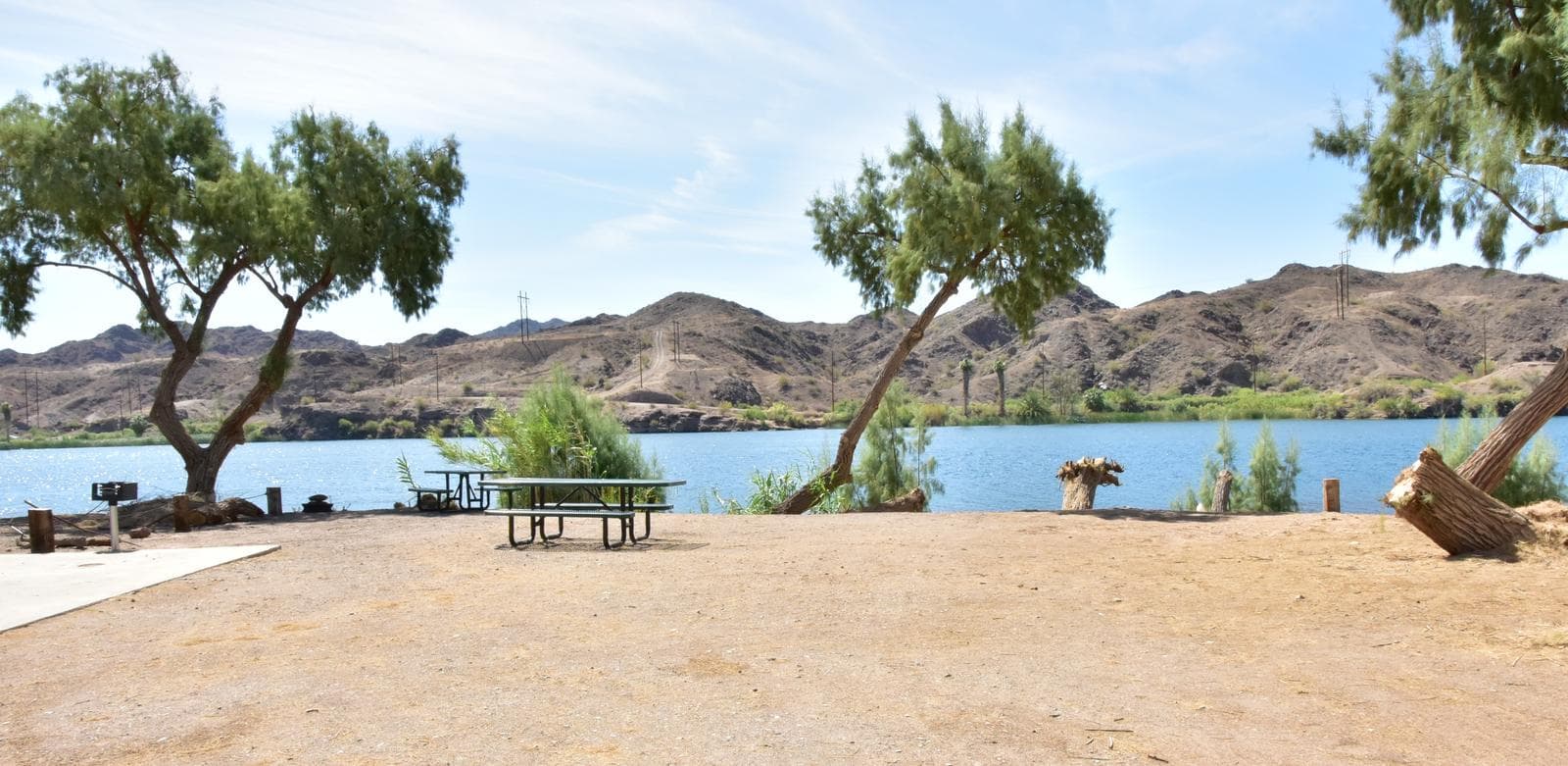 Campsite at Crossroads Campground