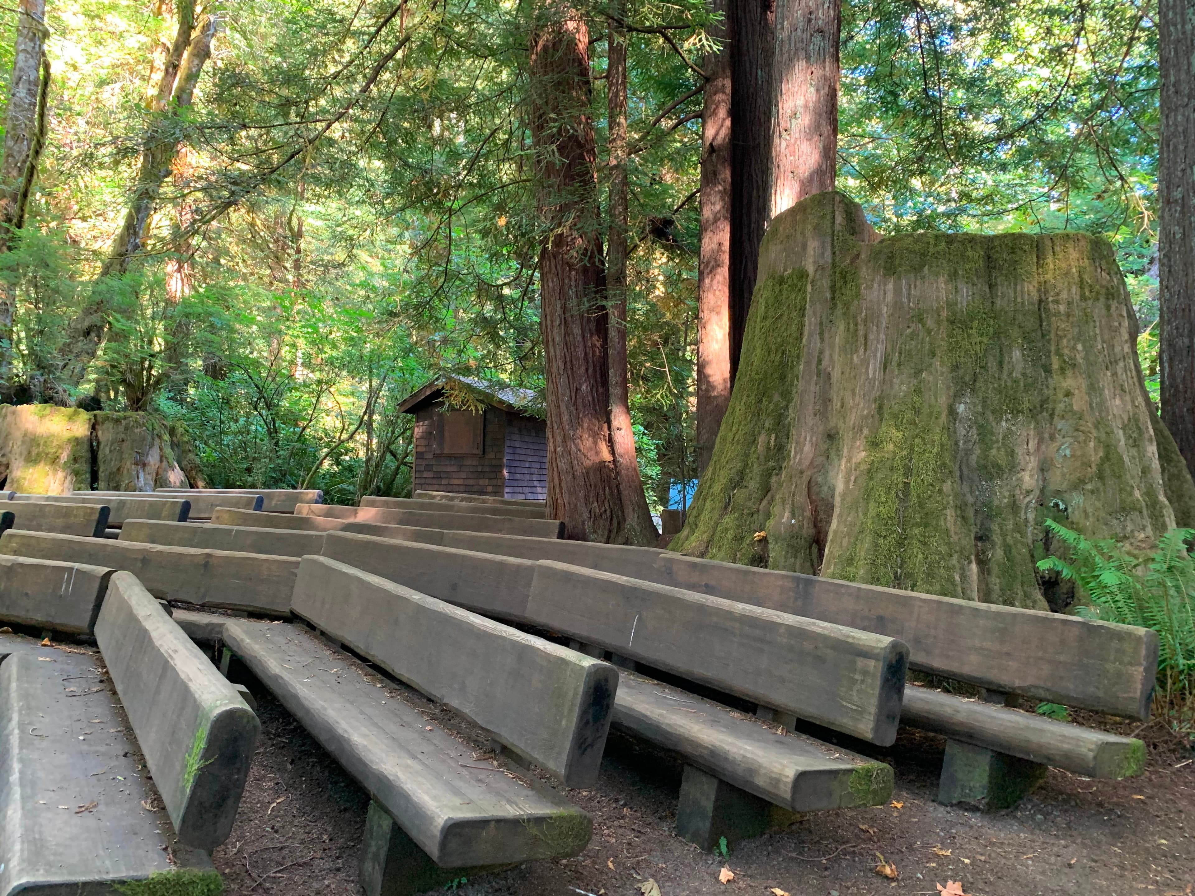 Mill Creek Amphitheater seating