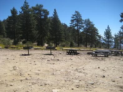 Coon Creek Group Campground Picnic Tables & BBG Grills