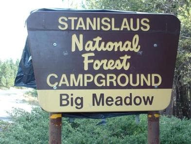 BIG MEADOW STANISLAUS NATL FS