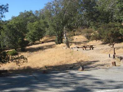 Picnic Tables at North Shore Campground
