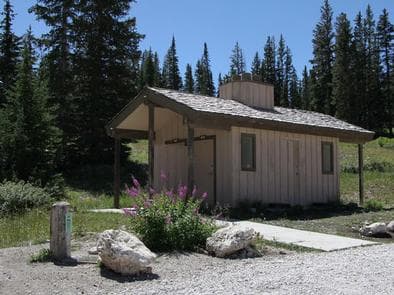 Twelve Mile Flat Campground RESTROOM