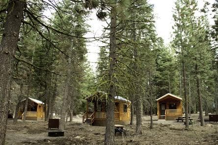 MANZANITA LAKE CAMPING CABINS