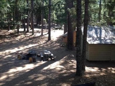 View of camping area