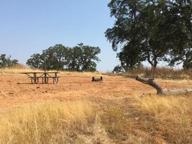 DEER FLAT BOAT IN CAMPGROUND