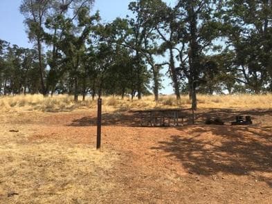 DEER FLAT BOAT IN CAMPGROUND