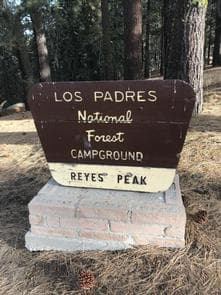 REYES PEAK CAMPGROUND