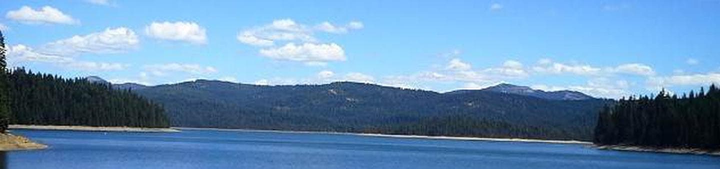 Little Grass Valley Reservoir as viewed from the dam