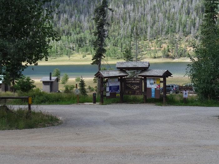 Entering the North side of the campground.