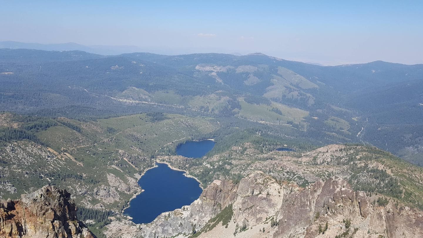 Sierra Buttes, hike near Campground