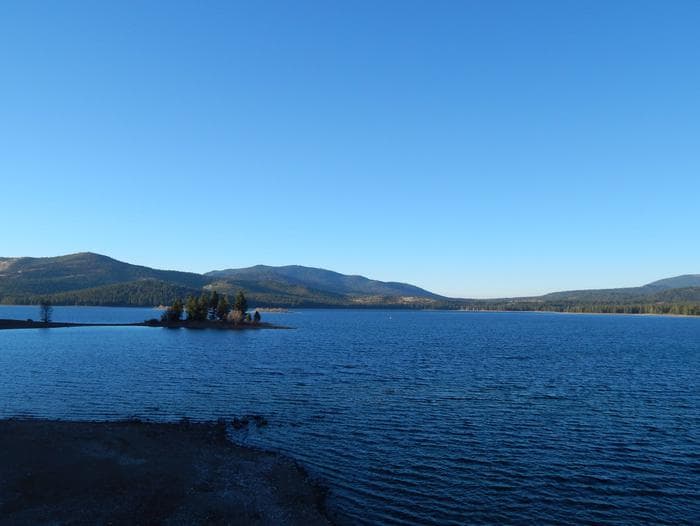 View of Stampede Reservoir