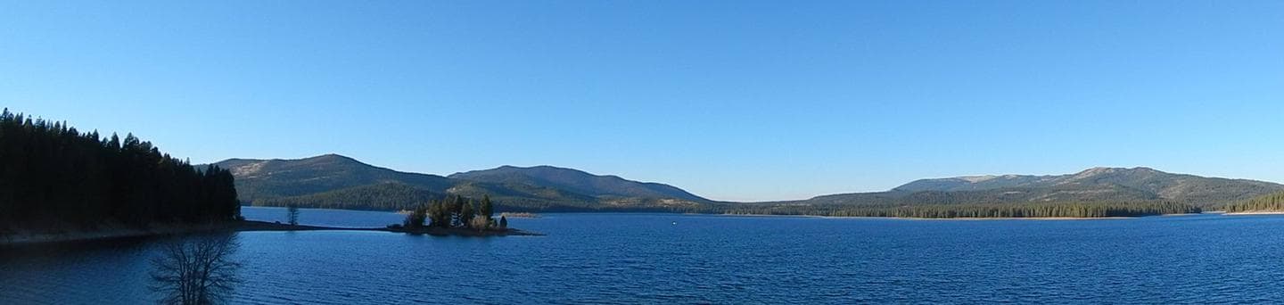 View of Stampede Reservoir