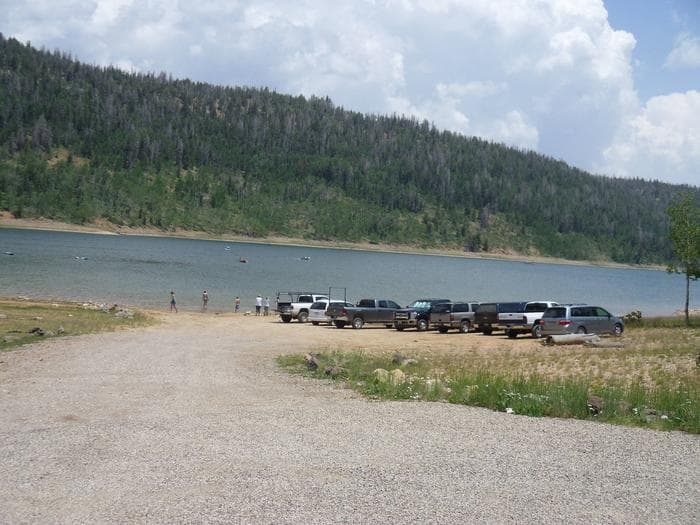 Primitive Boat Launch at the campground