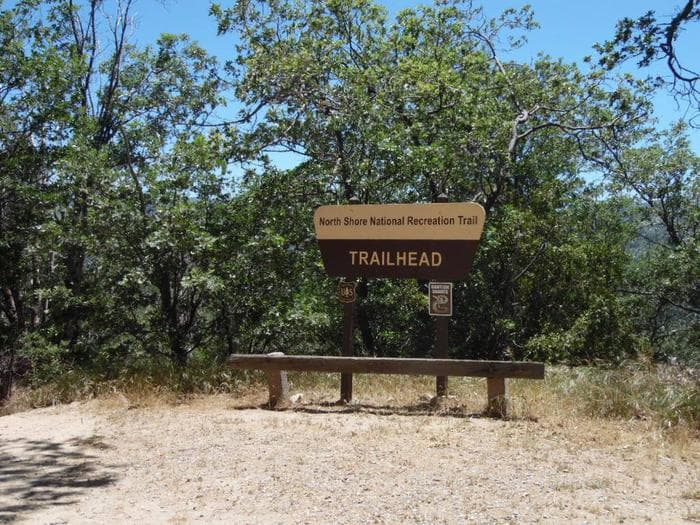 Trail Head at North Shore