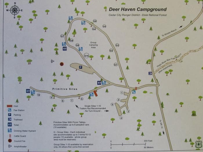 Deer Haven map