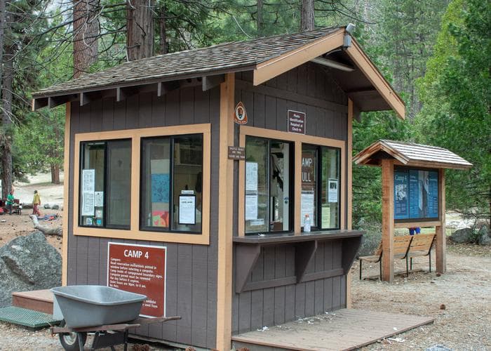 Camp 4 Ranger Kiosk