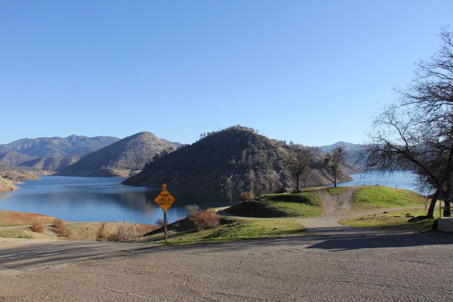 TRIMMER OVERVIEW FROM BOAT RAMP
