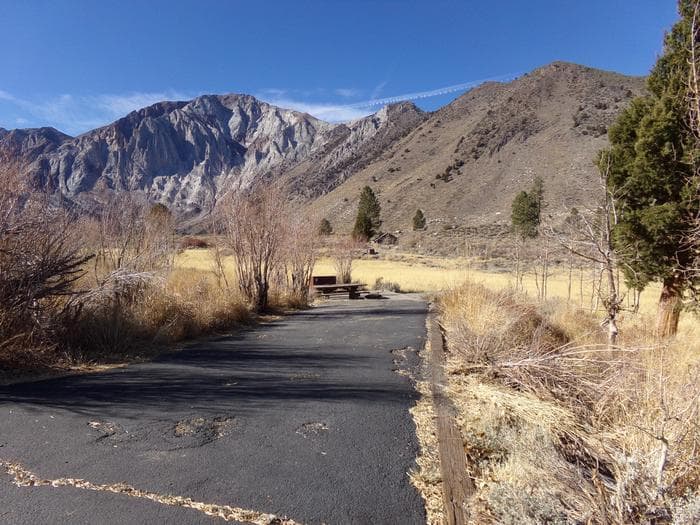 Convict Lake Campground campsite