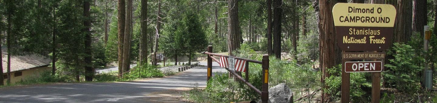 Dimond O Camprground Entrance