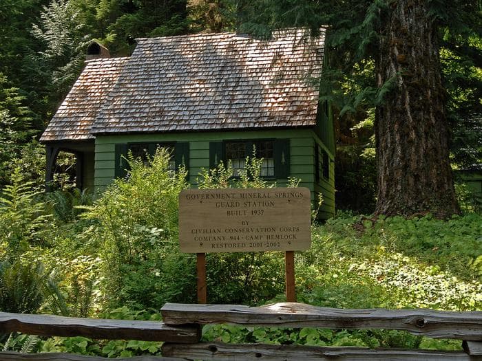 Government Mineral Springs Guard Station