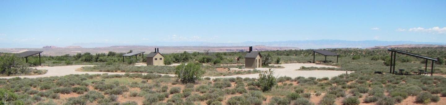 Overview of Horsethief Group Sites A-D