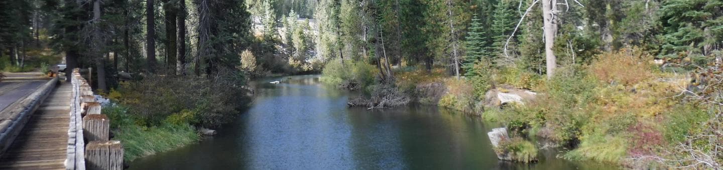 Bridge across South Fork Yuba River.