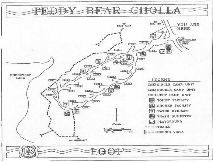 Teddy Bear Loop Map
