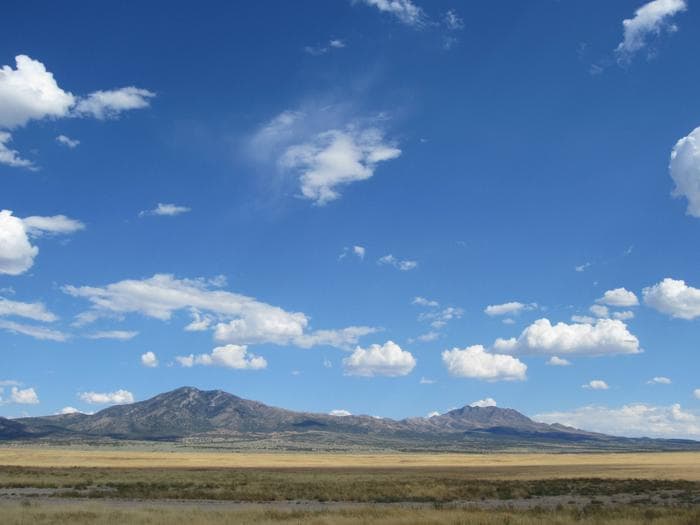 View from Simpson Springs Campground