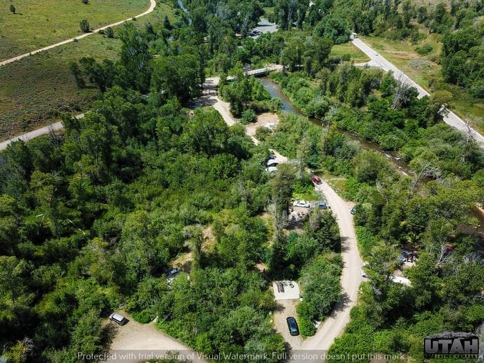 Upper Meadows Campground - aerial