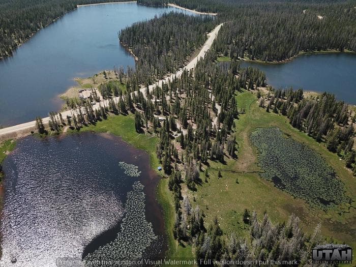 Lilly Lake Campground aerial