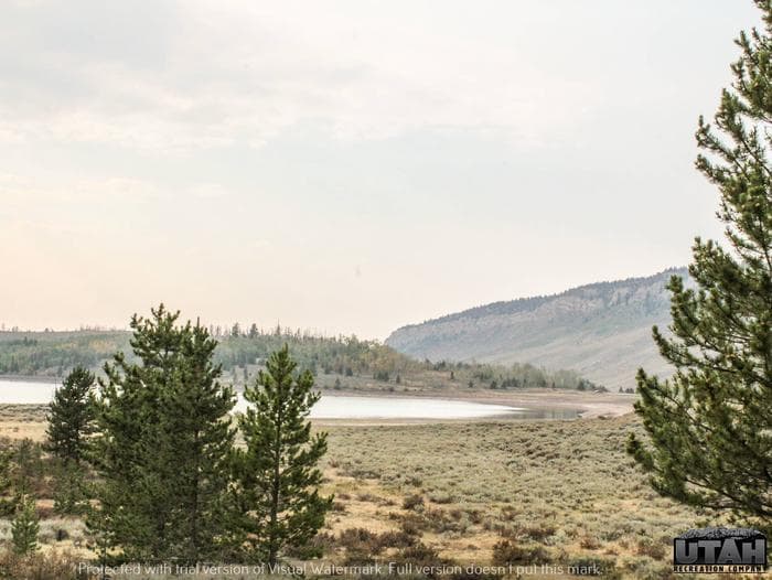 Hoop Lake Trailhead Campground view