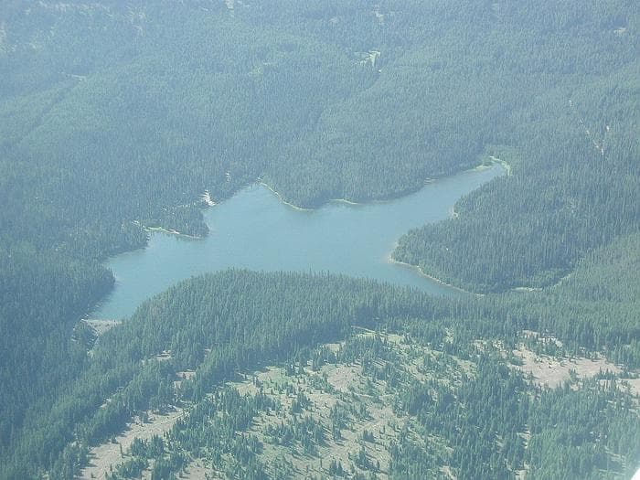 Jubilee Lake Aerial
