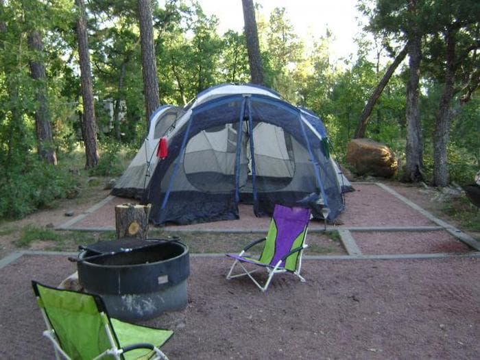 Rock Crossing Site with Tent Pad