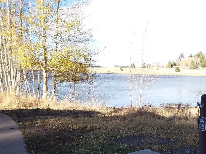 View of Big Lake at Grayling Campground, Apache-Sitgreaves National Forest
