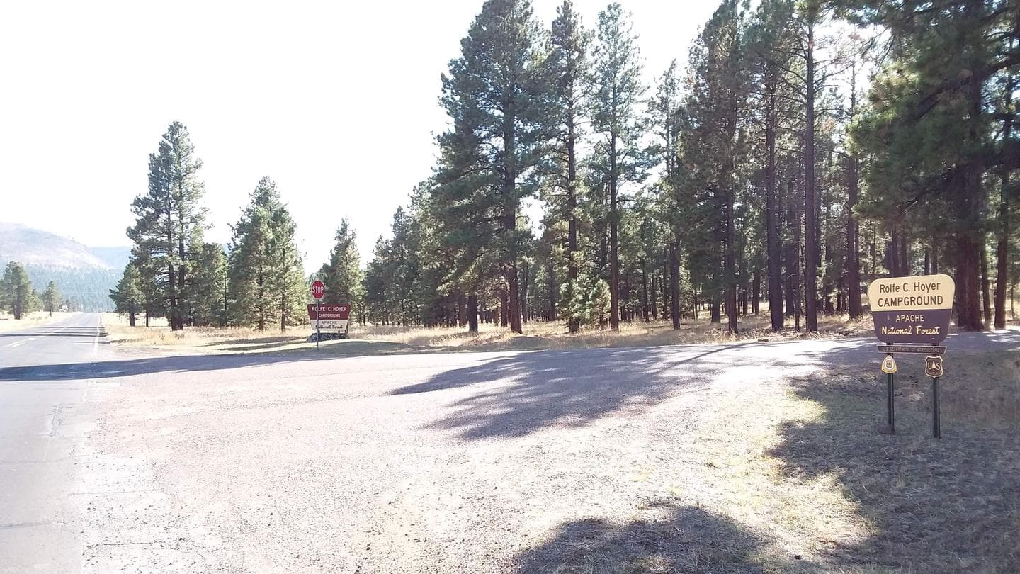 HOYER Campground Entrance