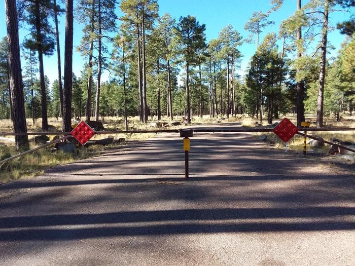 Gate to the campground.
