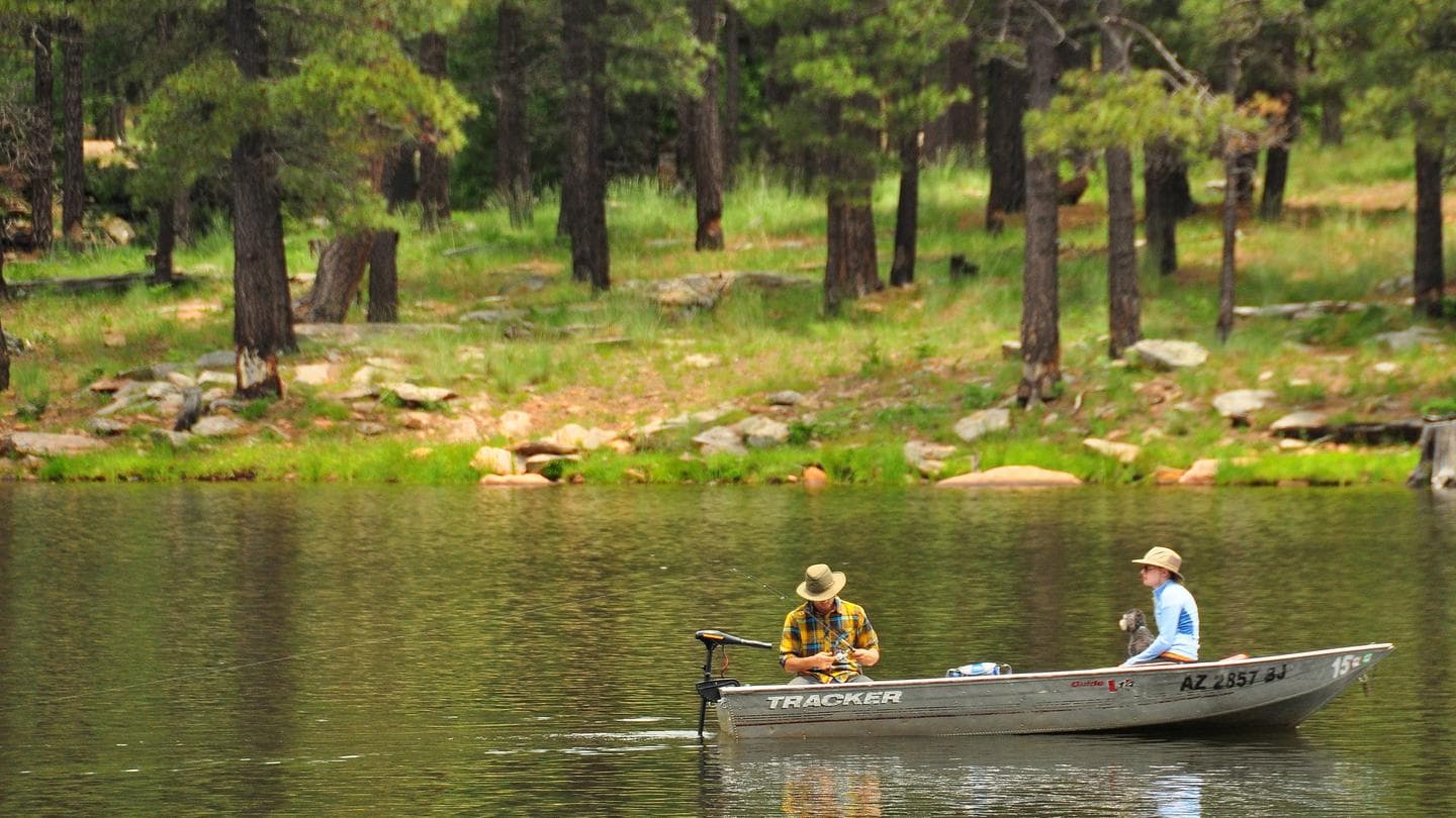 Woods Canyon Lake, AZ Spillway