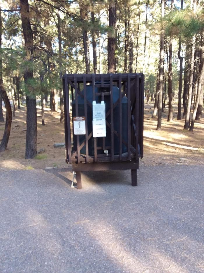 SINKHOLE Campground Water Tank