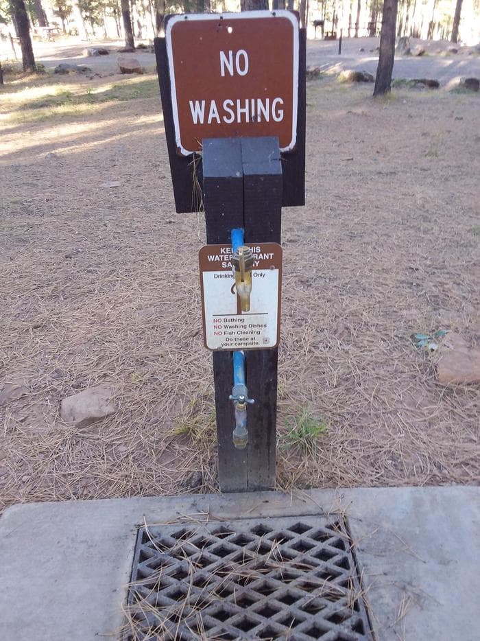 On-site drinking water.