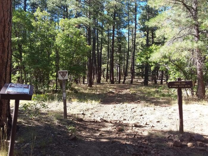 Ledges trailhead.