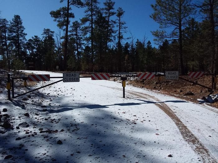 Rock Crossing Campground Entrance Gate