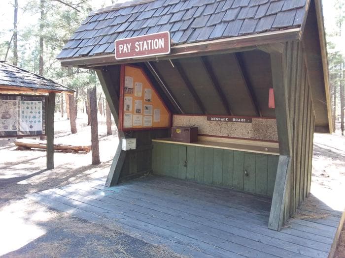 TEN-X Campground Message Board and Pay Station