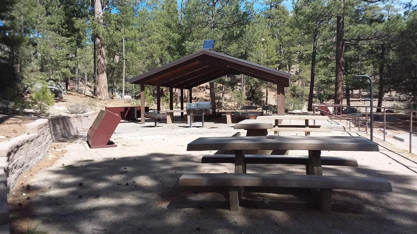Rose Canyon campground at Coronado National Forest, Arizona