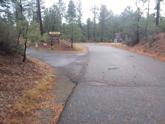 Eagle ridge entrance road