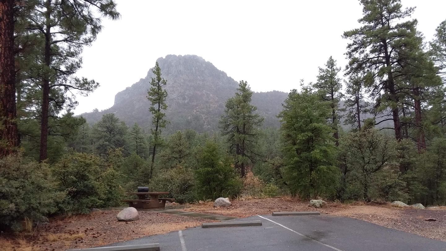 Thumb Butte Group Campground Mountain Views