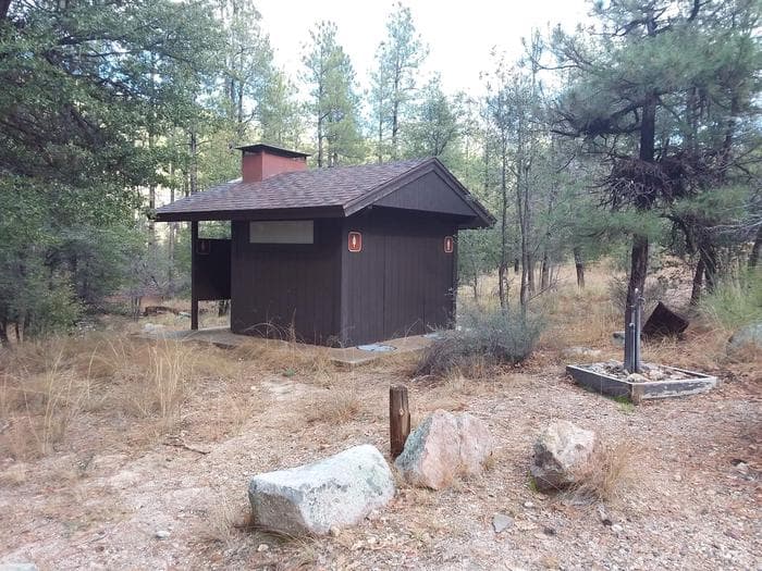 Turney Gulch Campsite Restrooms and Water Spigot