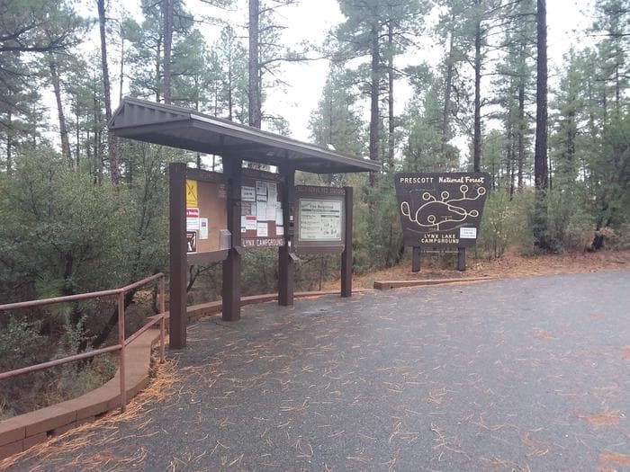Lynx Campground Information Kiosk