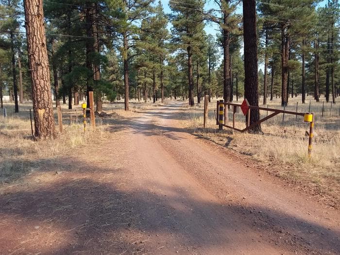 Benny Creek Group Area Gate Entrance