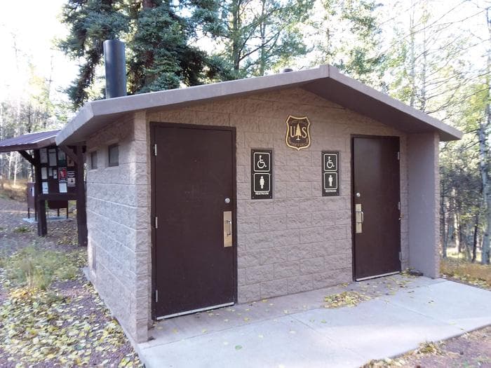 Cutthroat Campground Restrooms On Site